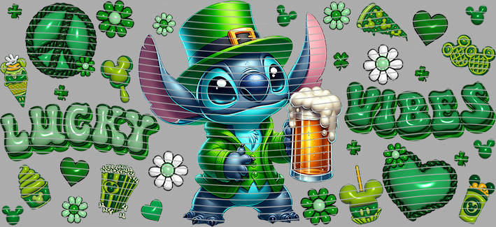 16oz St Patrick s Day-J11-87